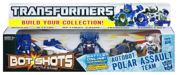 Toy Fair 2013: Hasbro's Official Product Images - Transformers Event: A2833 Bot Shots Autobot Polar Assault   In Pack